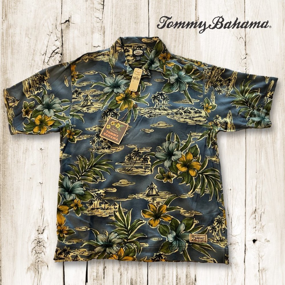 Tommy Bahama Vintage Floral Polo